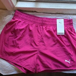 Puma Women's Pink Shorts